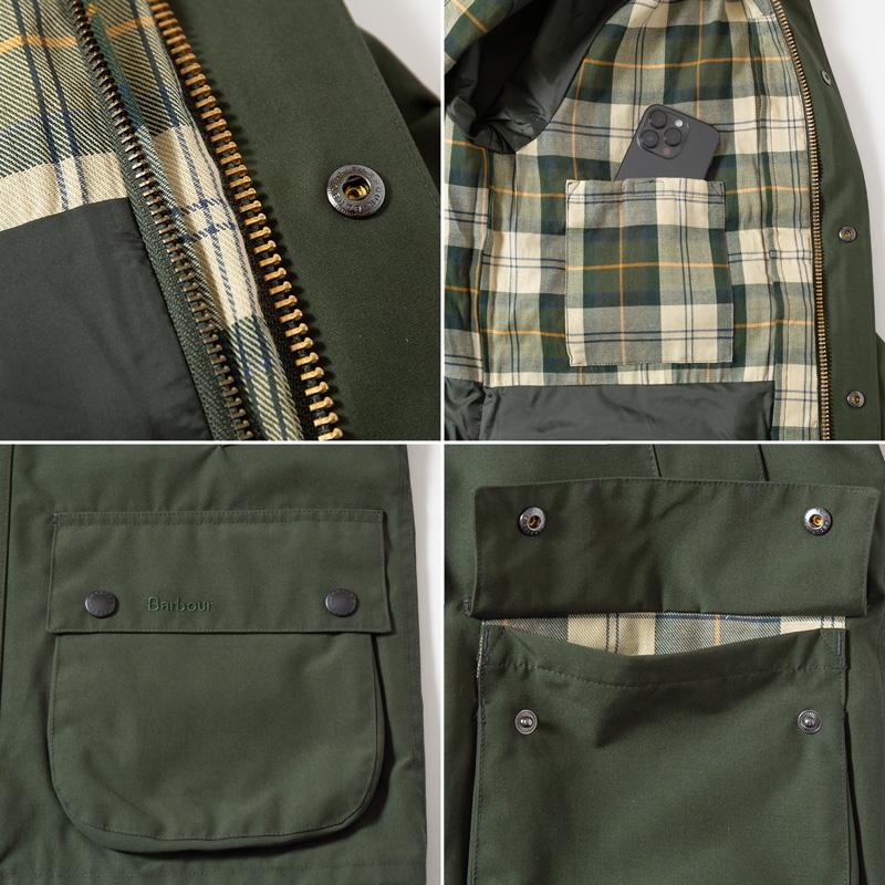 Barbour バブアー ビデイル 2レイヤー ブルゾン ノンオイル Barbour バブアー ビデイル 2レイヤー ブルゾン ノンオイル