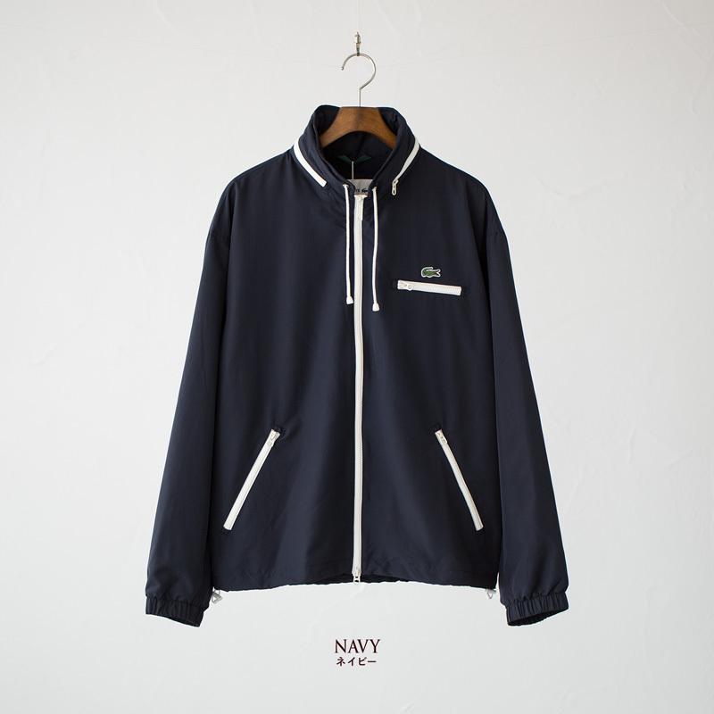 ラコステ 撥水 ジップ ジャケット BH1933L メンズ ウインドブレーカー