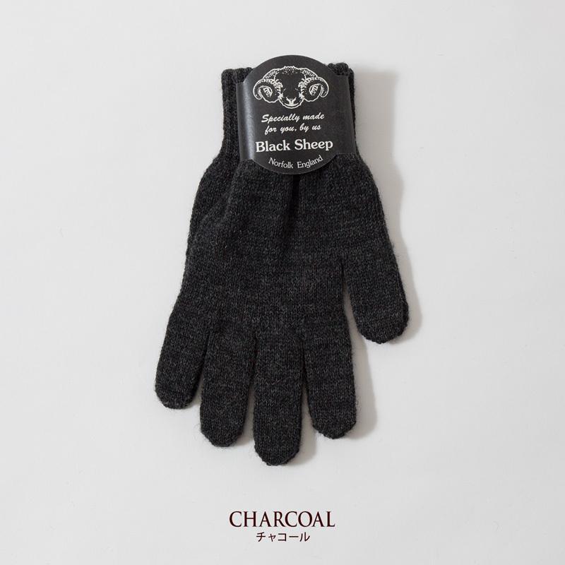 Black Sheep（ブラックシープ） 英国製 ウール グローブ GL07 メンズ