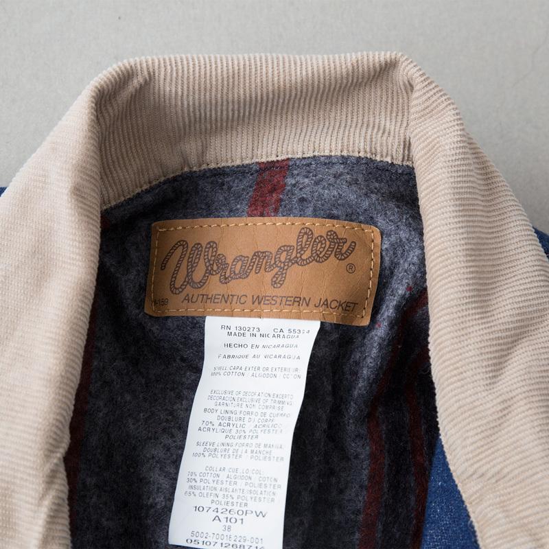 Wrangler（ラングラー） デニムジャケット コーデュロイカラー