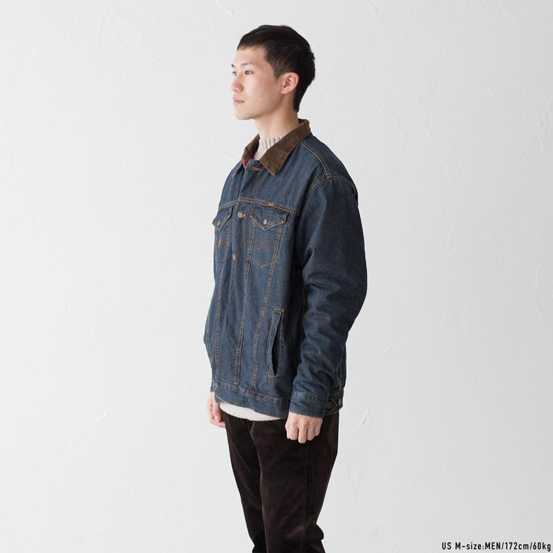 Wrangler ラングラー デニムジャケット ブランケット裏地 Wrangler ラングラー デニムジャケット ブランケット裏地