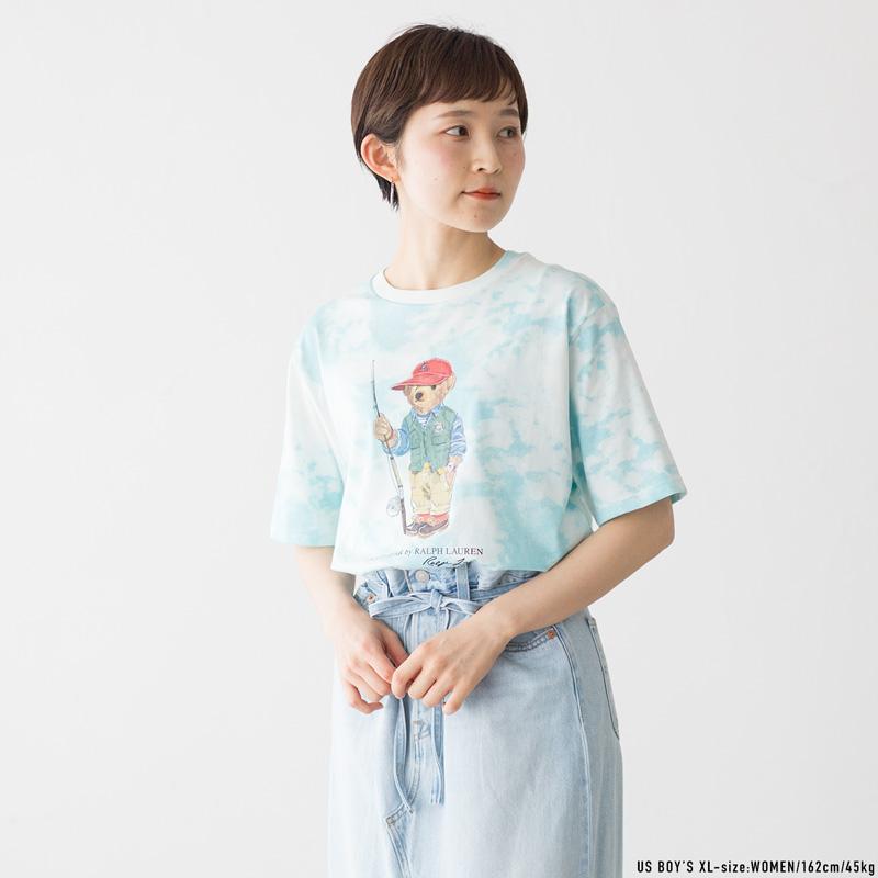 RALPH LAUREN タイダイTシャツ xs POLO POLO RALPH LAUREN（ポロ・ラルフローレン） ポロベア タイダイ T