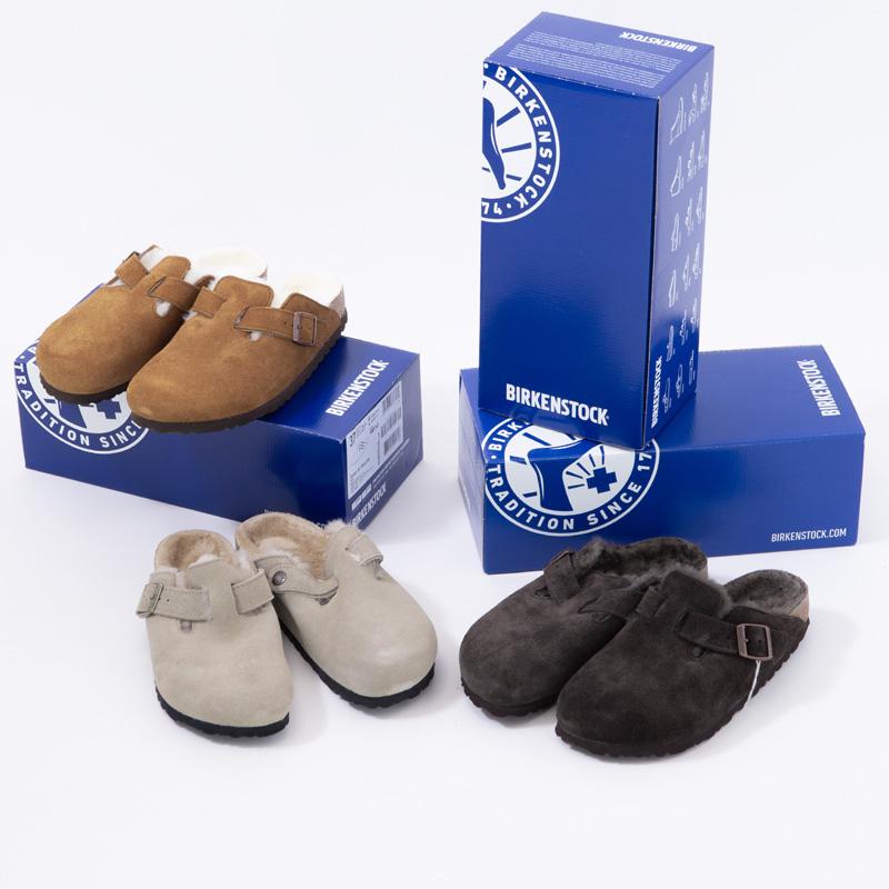 BIRKENSTOCK ビルケンシュトック ボストン シアリング スエード BIRKENSTOCK ビルケンシュトック ボストン シアリング スエード