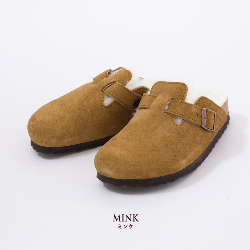 BIRKENSTOCK ビルケンシュトック ボストン シアリング スエード BIRKENSTOCK ビルケンシュトック ボストン シアリング スエード