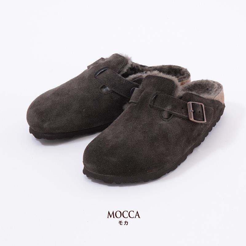 BIRKENSTOCK ビルケンシュトック ボストン シアリング スエード BIRKENSTOCK ビルケンシュトック ボストン シアリング スエード