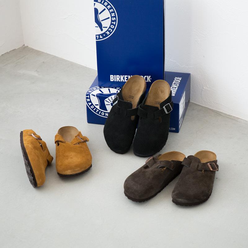 BIRKENSTOCK ビルケンシュトック ボストン スエードレザー BIRKENSTOCK ビルケンシュトック ボストン スエードレザー