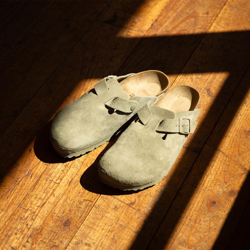 BIRKENSTOCK ビルケンシュトック ボストン スエードレザー BIRKENSTOCK ビルケンシュトック ボストン スエードレザー