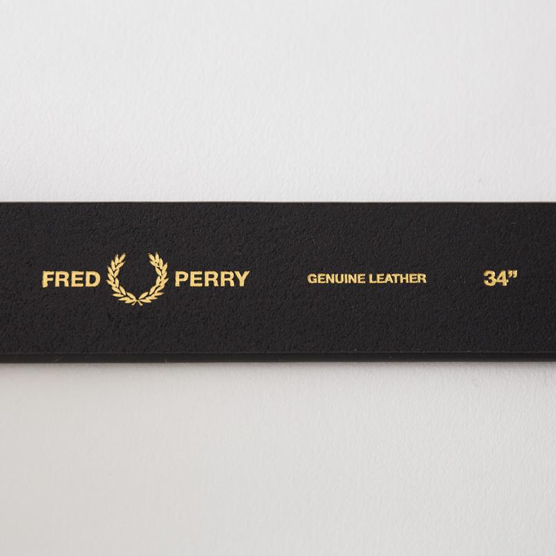FRED PERRY（フレッドペリー） ローレルリース レザー ベルト BT1420