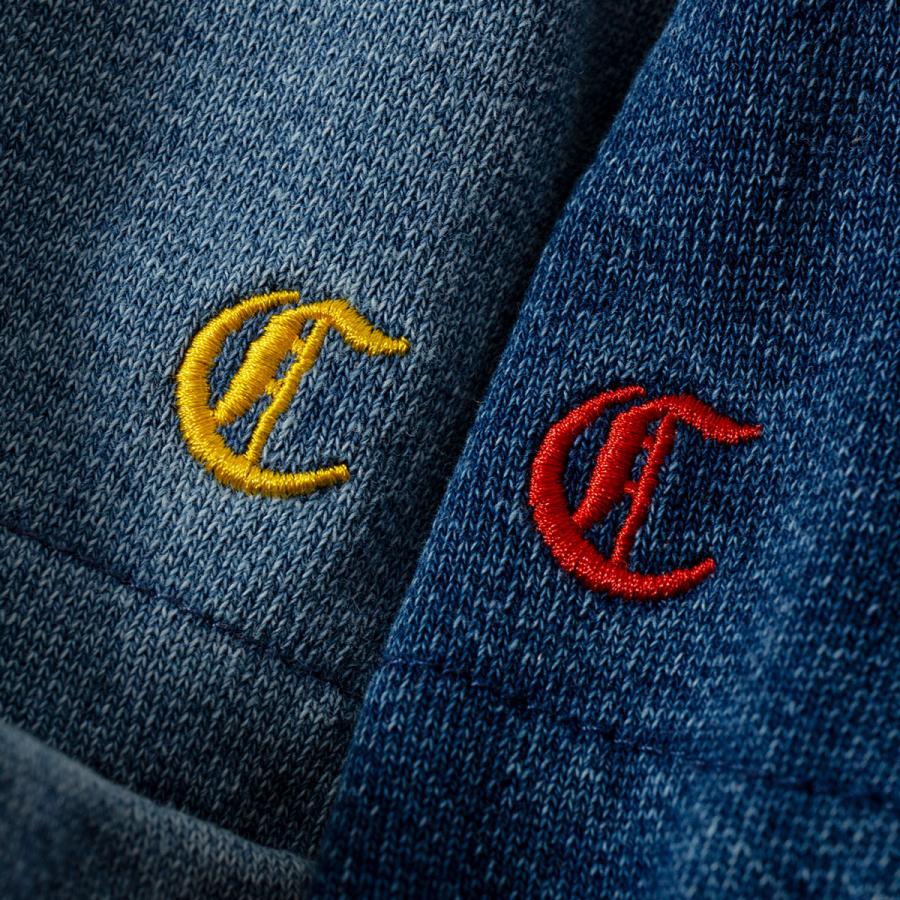 Champion（チャンピオン） インディゴ染め スウェット ショーツ C3
