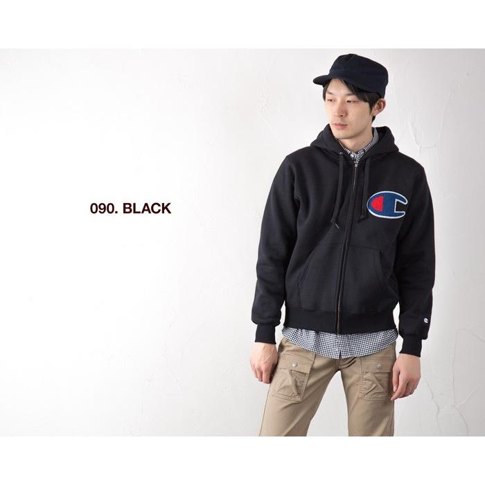 10%OFF】 チャンピオン ビッグロゴ スウェット フルジップ パーカー