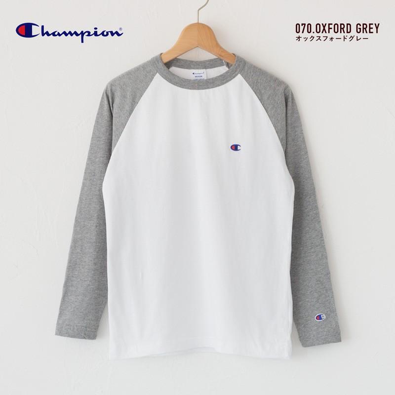 チャンピオン ベーシック ラグラン ロングスリーブ Tシャツ C3-J425