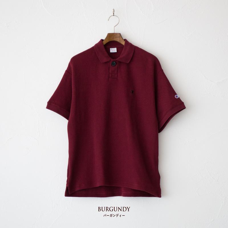 u*c様 8YARDS ポロシャツ 黒/赤　XL Champion（チャンピオン） 10%OFF 半袖 ポロシャツ C3-V308 リラックス