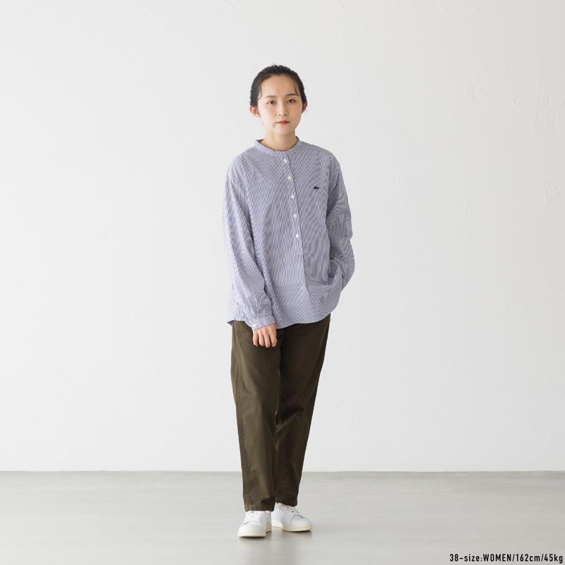 LACOSTE（ラコステ） スタンドカラープルオーバーブラウス CF0676-99