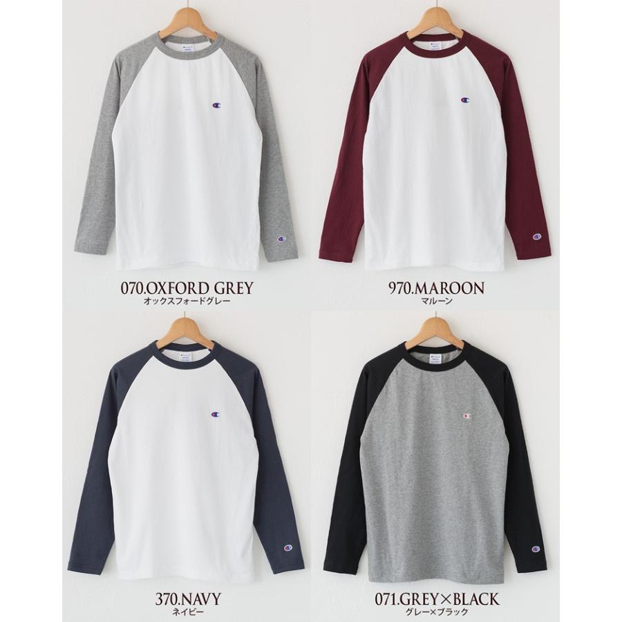 チャンピオン ベーシック ラグラン ロングスリーブ Tシャツ C3