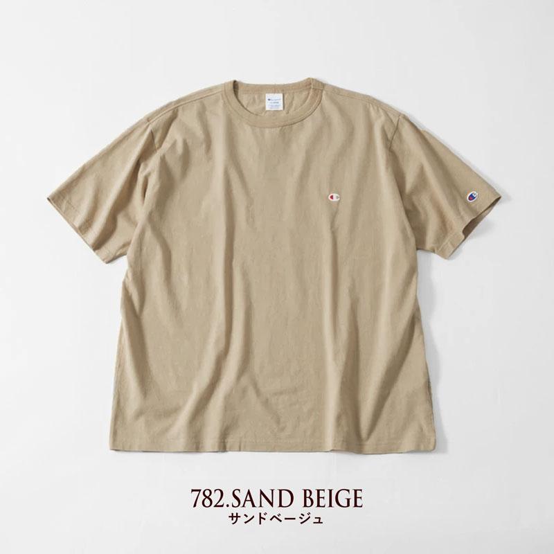 チャンピオンTシャツベージュ Champion（チャンピオン） ベーシック Tシャツ Champion C3-X352L