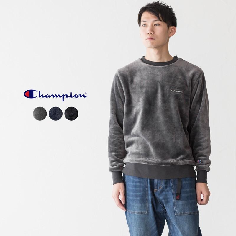 サッカー ウェールズ代表 2008 Champion スウェット フリース 長袖 30%OFF】チャンピオン ベロア クルーネック スウェット フリース