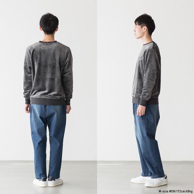 30%OFF】チャンピオン ベロア クルーネック スウェット フリース