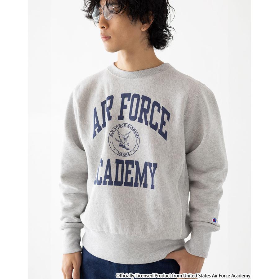 Champion チャンピオン USAFA リバースウィーブ クルーネック