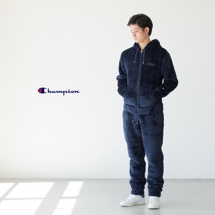 40%OFF】XSサイズ チャンピオン シェルパ フリース 上下組 ジップ