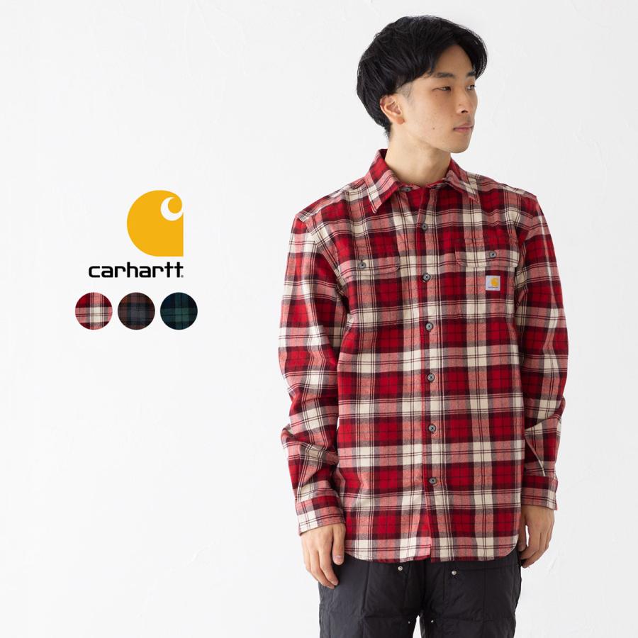 Carhartt カーハート ルーズフィット ヘビーウエイト フランネル Carhartt カーハート ルーズフィット ヘビーウエイト フランネル