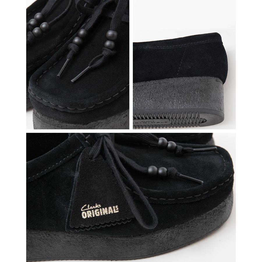 クラークス　ワラクラフトビー厚底　ローファー　24 美品 Clarks クラークス ワラクラフトビー Wallacraft Bee レディース