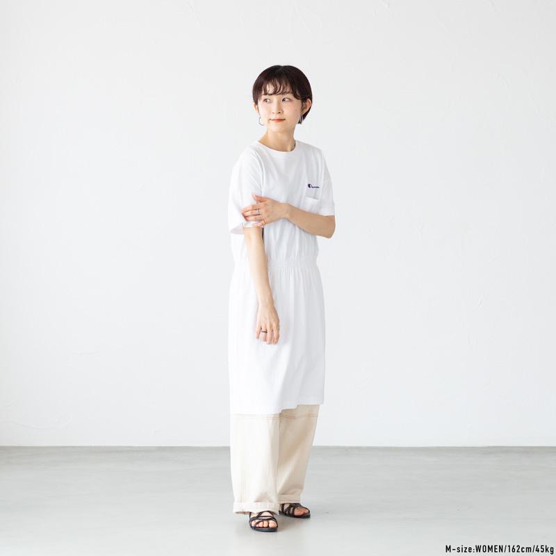 30％OFF チャンピオン レディース ワンピース CW-P309 Tシャツ ワンピ
