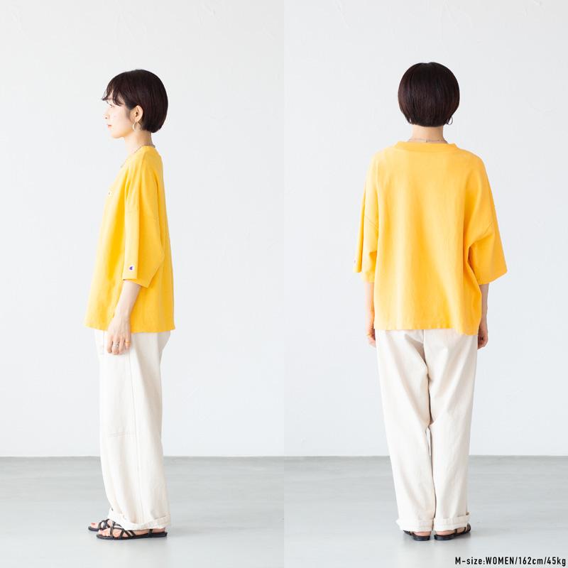 値下げ！チャンピオンゴルフ　レディース　モックネックシャツ　イエロー　Mサイズ 値下げ！チャンピオンゴルフ レディース モックネックシャツ