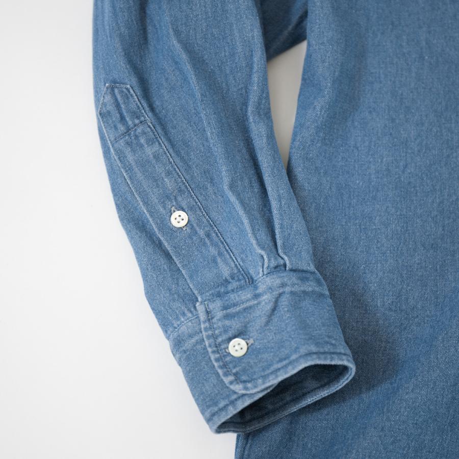 D.C.WHITE ディーシーホワイト デニム シャツ IVY B.D. Denim D233652