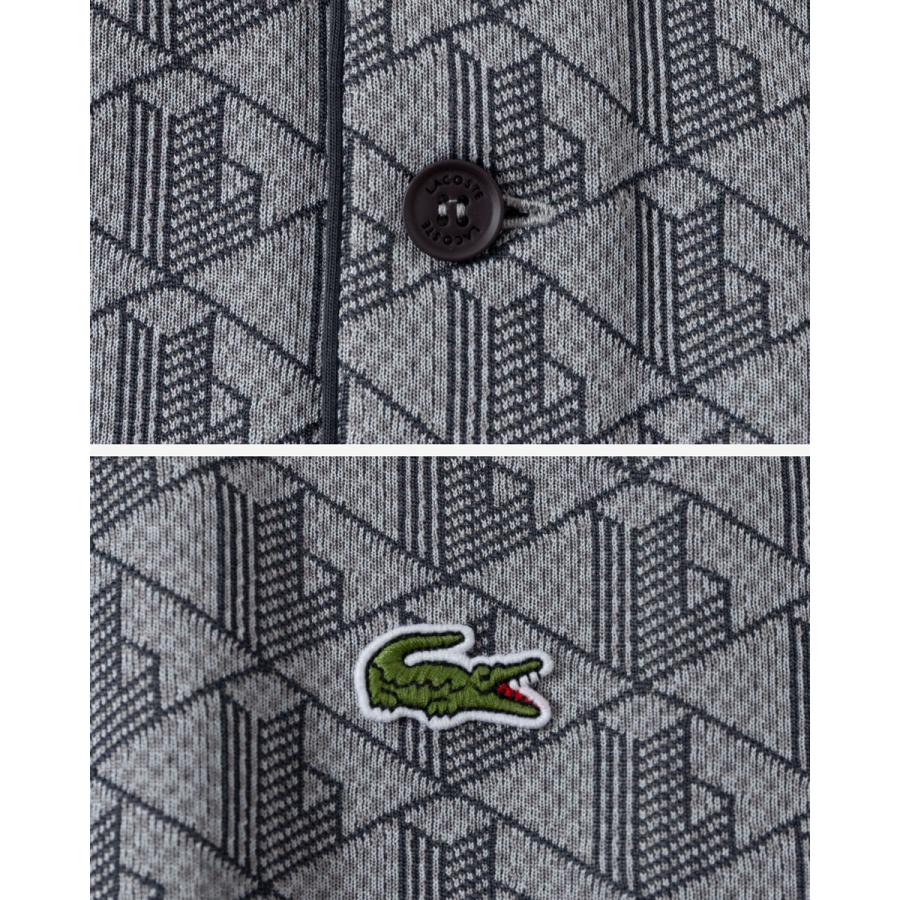 LACOSTE（ラコステ） モノグラム ジャカード ポロシャツ DH1417 DH0073