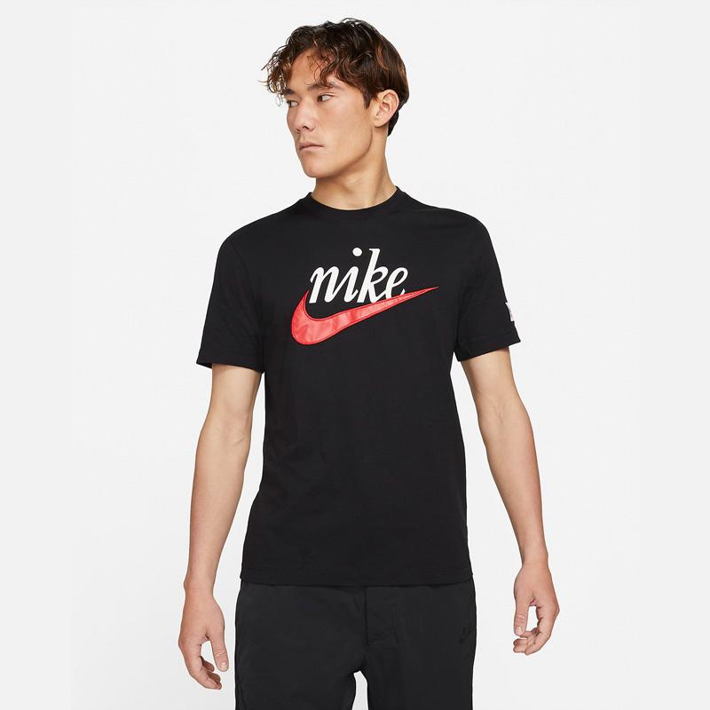 田*嗣様 美品！Nike スウォッシュ ロゴプリント Tシャツ ブラック　セット NIKE（ナイキ） スウッシュ50周年 記念Tシャツ【2カラー】ナイキ NSW