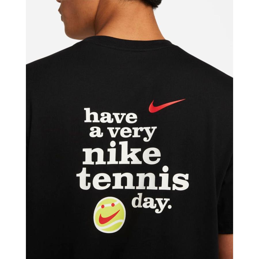 【未使用品】Nike テニスロゴ刺繍DRI-FIT ブラックポロシャツXLサイズ 未使用品】Nike テニスロゴ刺繍DRI-FIT ブラックポロシャツXL