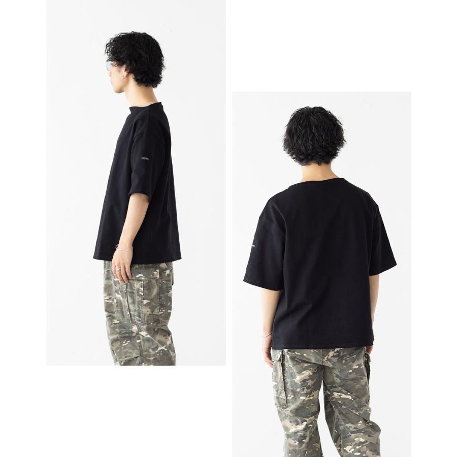 日本正規品 セントジェームス ウエッソン ルーズ 半袖 ドロップショルダー SAINT JAMES 20JC TEE LOOSE 8733 8725 レディース メンズ 無地 ボーダーの画像