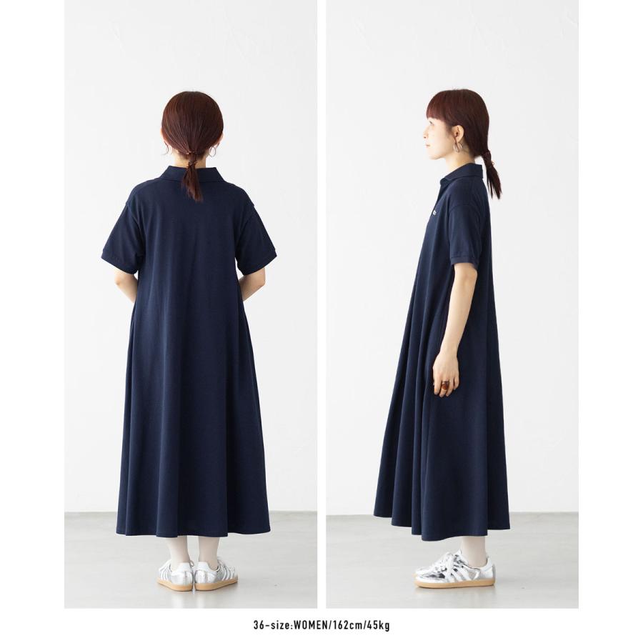 LACOSTE（ラコステ） ワンピース スキッパーネック ポロドレス LACOSTE