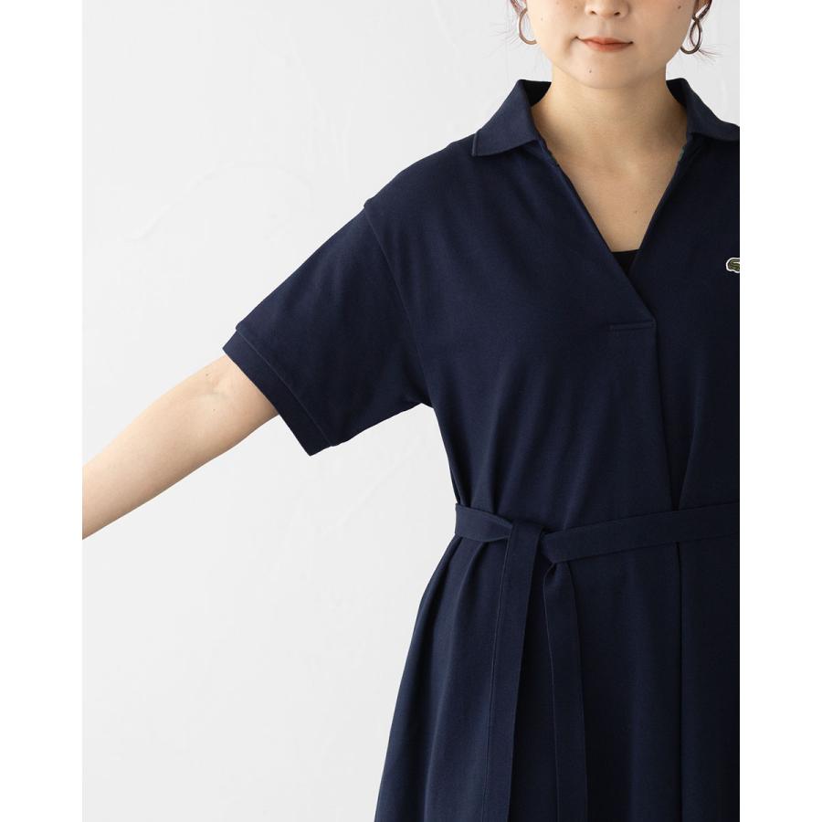 LACOSTE（ラコステ） ワンピース スキッパーネック ポロドレス LACOSTE