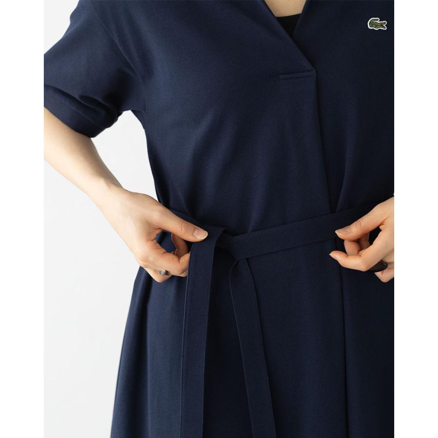 LACOSTE（ラコステ） ワンピース スキッパーネック ポロドレス LACOSTE