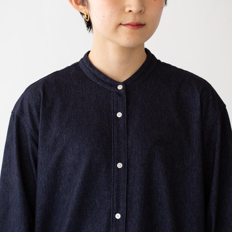 LACOSTE（ラコステ） インディゴライクニットシャツドレス EF865LJ