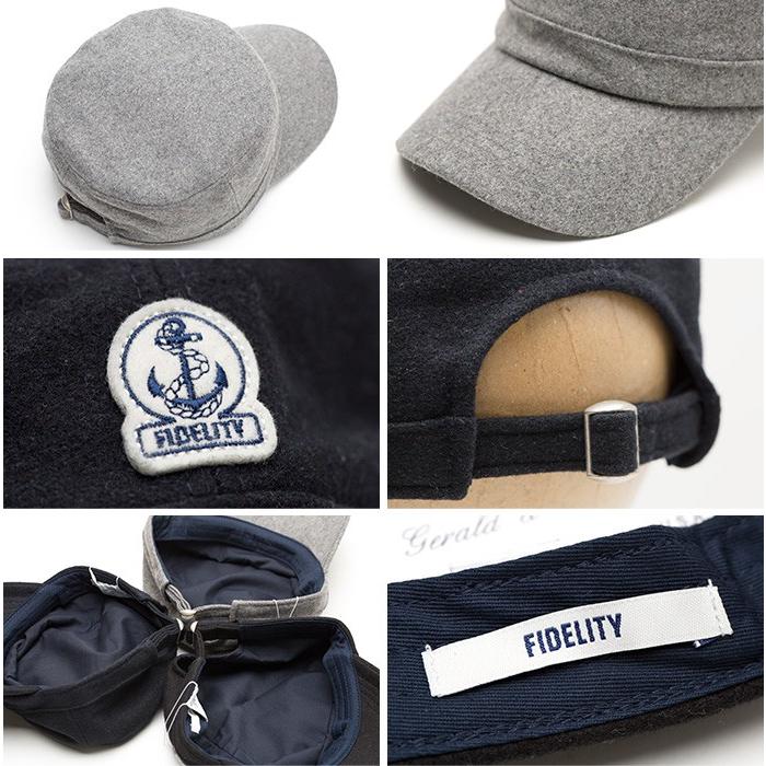 FIDELITY（フィデリティ） 【40%OFF】フィデリティ 帽子 ウール ワーク