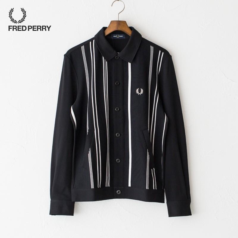 フレッドペリー ストライプド シャツ カーディガン F1813 ニット素材 メンズシャツ F1813 ココチヤ 通販 Yahoo ショッピング