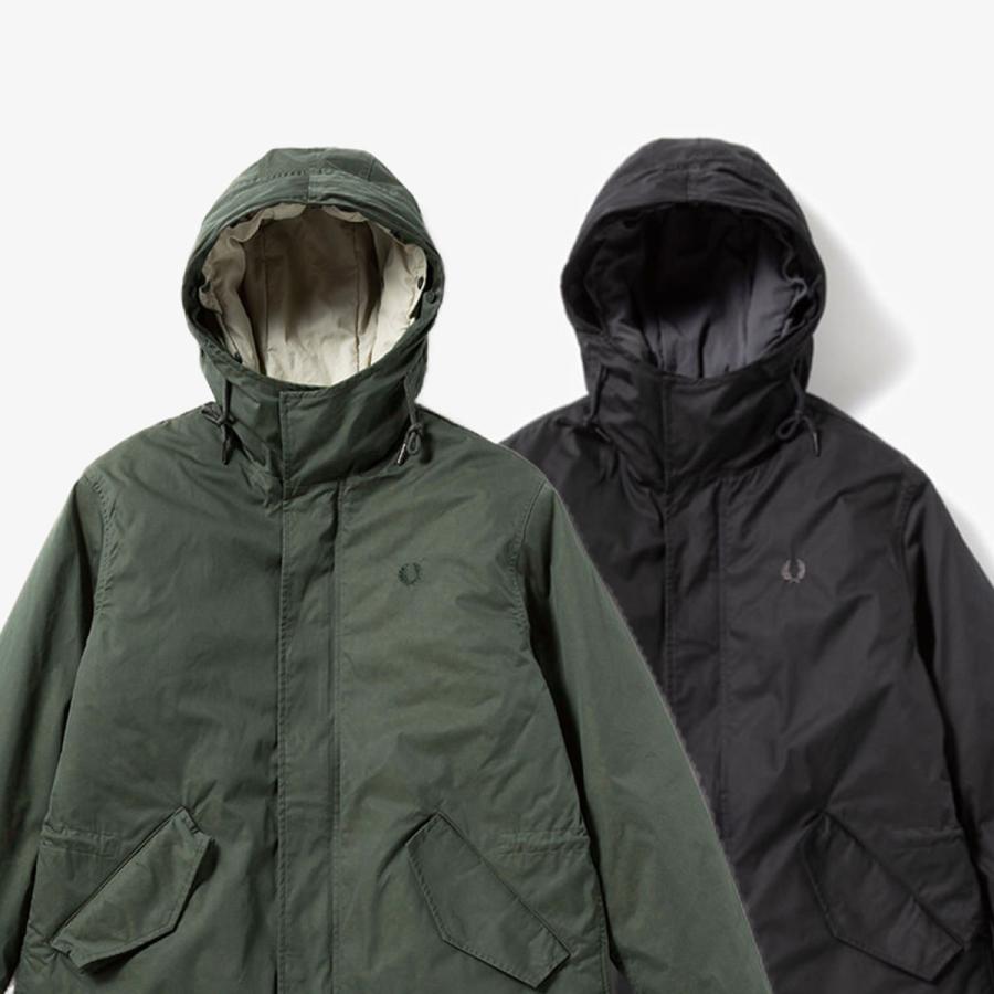 FRED PERRY フレッドペリー モッズコート 2023FWモデル ジップ FRED PERRY フレッドペリー モッズコート 2023FWモデル ジップ