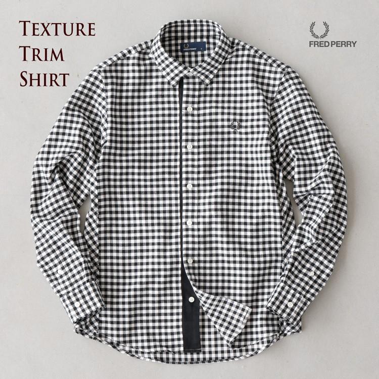 フレッドペリー ギンガムチェック シャツ F4448 Fred Perry Texture Trim Shirt メンズ フランネル ネルシャツ F4448 ココチヤ 通販 Yahoo ショッピング