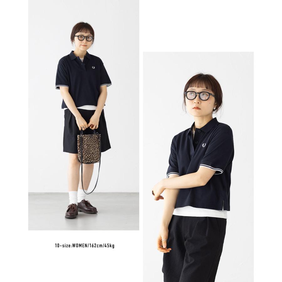 FRED PERRY（フレッドペリー） シアー ティップド ポロシャツ FRED