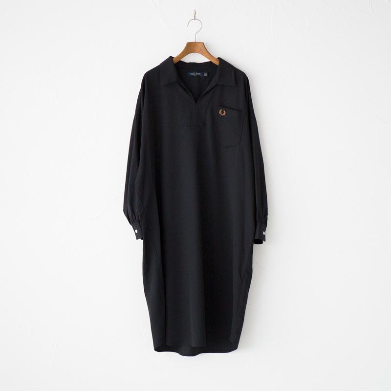 FRED PERRY フレッドペリー レディース ウーブン シャツドレス FRED PERRY フレッドペリー レディース ウーブン シャツドレス