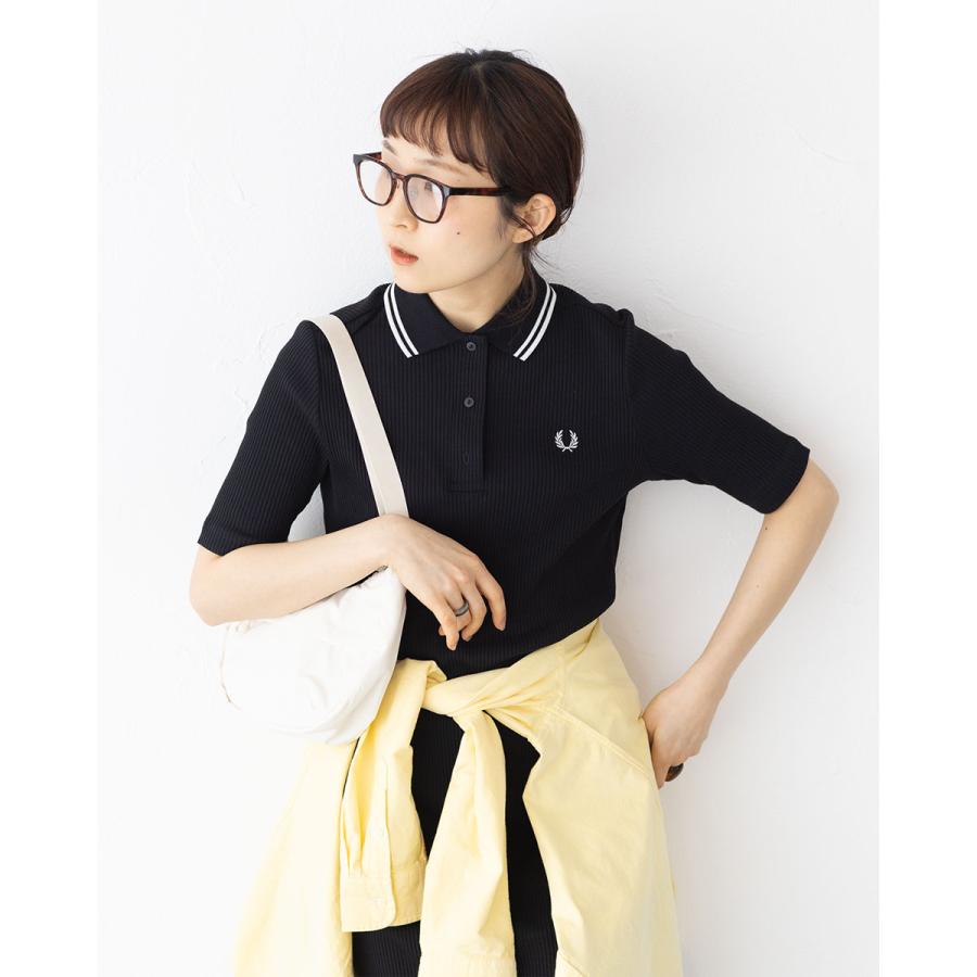 FRED PERRY（フレッドペリー） リブ ポロシャツ ドレス D2176
