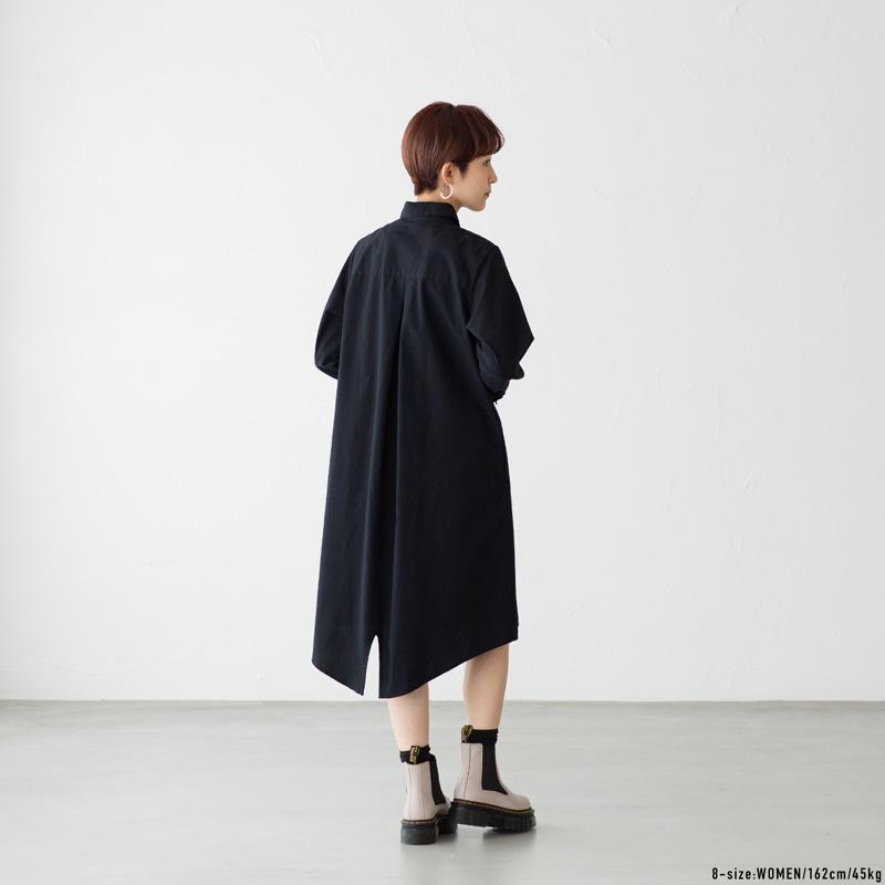 FRED PERRY フレッドペリー フィッシュテール ヘム シャツ ドレス