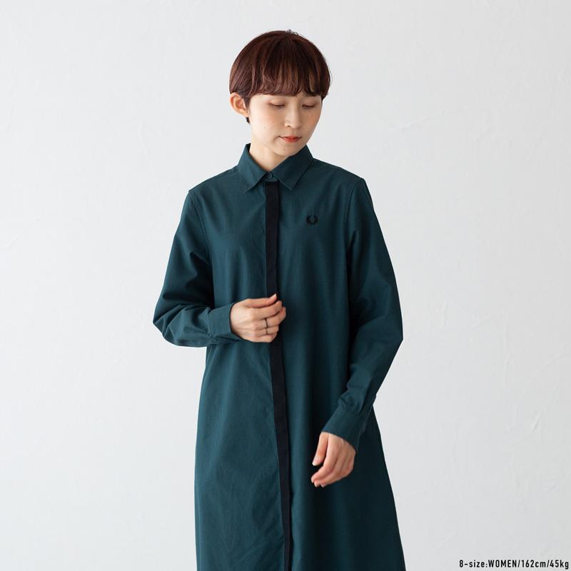 美品 フレッドペリー フィッシュテール シャツドレス 長袖 ロングワンピース 楽天市場】フレッドペリー シャツワンピース レディース フィッシュ