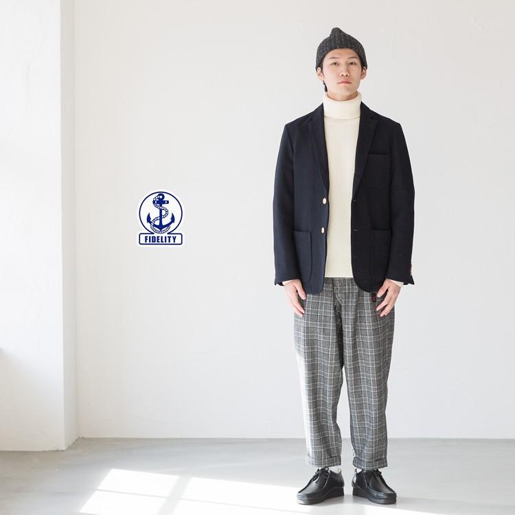 フィデリティ ウールドビー テーラード ジャケット 日本製
