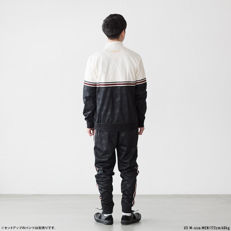 FILA JAPAN OPEN ストライプジャージ M FILA（フィラ） US企画 リド トラックジャケット Ridd Track Jacket
