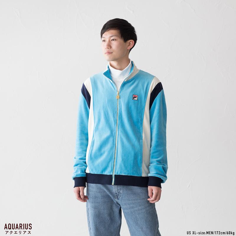 FILA フィラ US企画 フロイド ベロア ジャケット Floyd Velour FILA フィラ US企画 フロイド ベロア ジャケット Floyd Velour