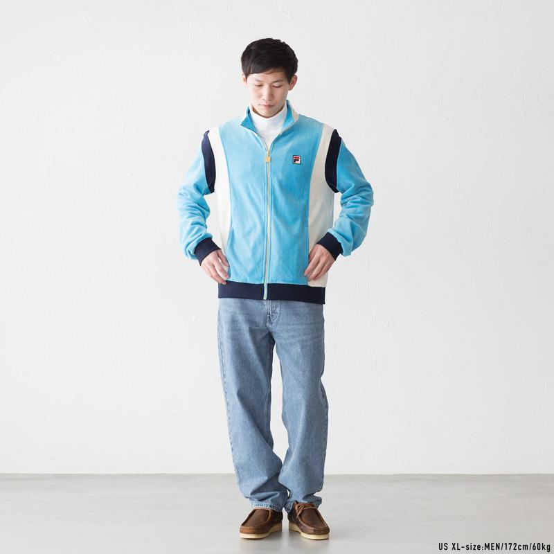 FILA フィラ US企画 フロイド ベロア ジャケット Floyd Velour FILA フィラ US企画 フロイド ベロア ジャケット Floyd Velour