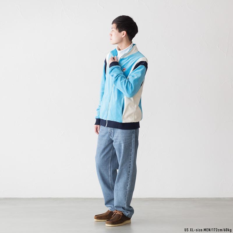FILA フィラ US企画 フロイド ベロア ジャケット Floyd Velour